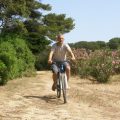 Vélo au coeur de l'île de porquerolles