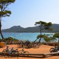 parking à vélos plage d'argent