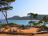 parking à vélos plage d'argent