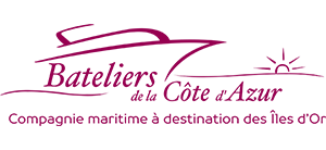 logo-bateliers-de la cote-d-azur-partenaire la meduse location de vélos à porquerolles