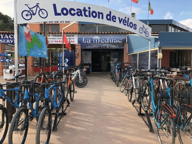 la méduse location de vélos porquerolles